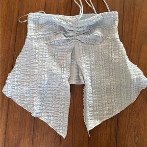 Women's Light Blue Urban Outfitters Textured Tank